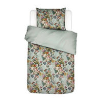 BETTWÄSCHE 2-teilig F/S 2024 Satin 155/220 cm  - Grün, KONVENTIONELL, Textil (155/220cm) - Essenza