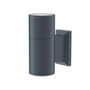 AUSSENWANDLEUCHTE - Grau, Trend, Metall (6,4/11,5/14,4cm) - MAYTONI