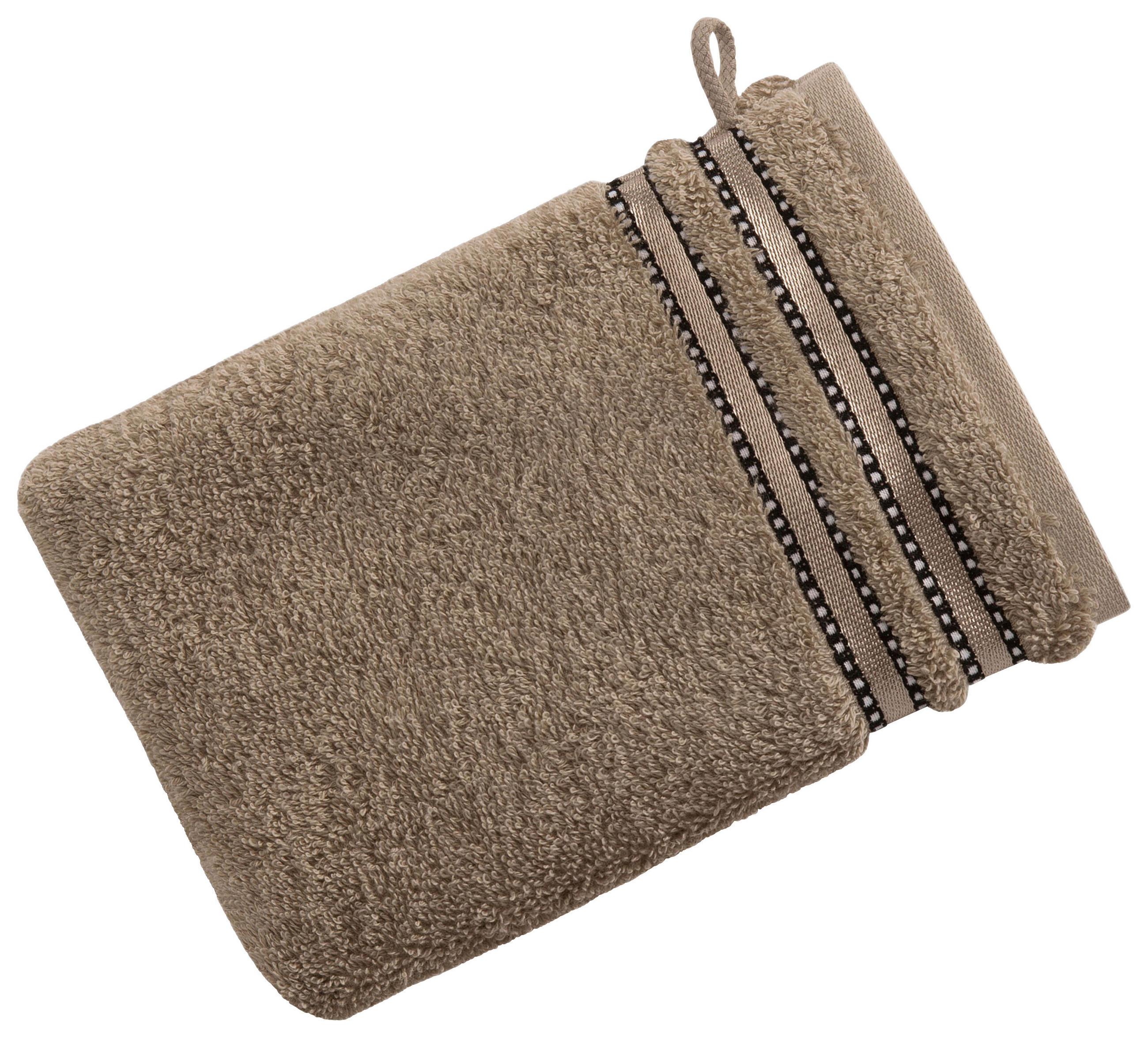 Vossen Waschlappen Cult de Luxe Sand 22x16 cm