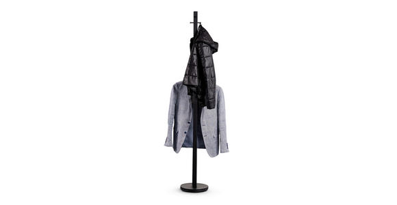 KLEIDERSTÄNDER in Schwarz 45/175/29 cm   - Schwarz, Design, Metall (45/175/29cm) - Xora