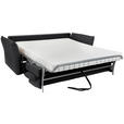SCHLAFSOFA Webstoff Anthrazit  - Anthrazit/Schwarz, KONVENTIONELL, Kunststoff/Textil (220/89/104cm) - Carryhome