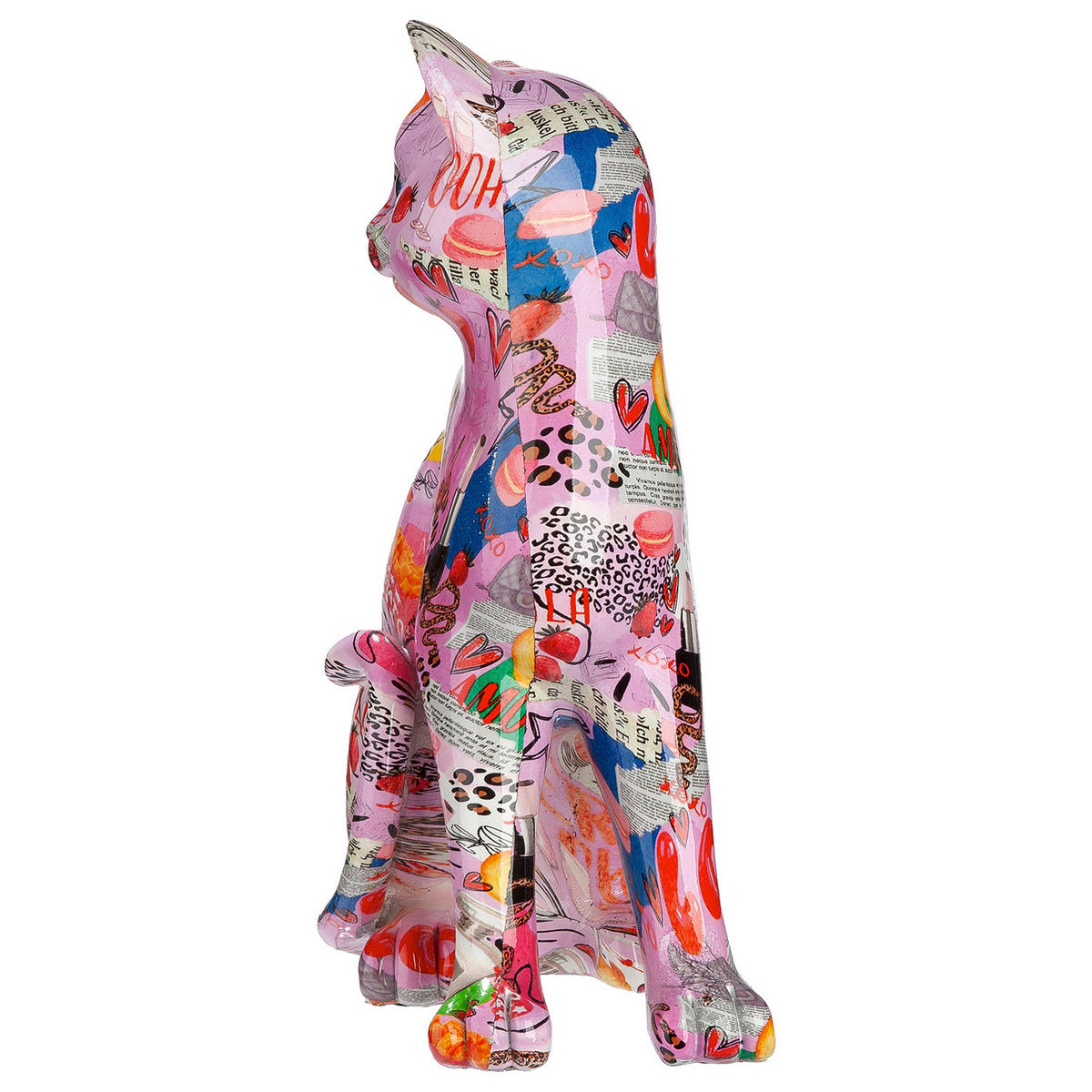 DEKOKATZE - Multicolor, Basics, Kunststoff (21/29/16cm)