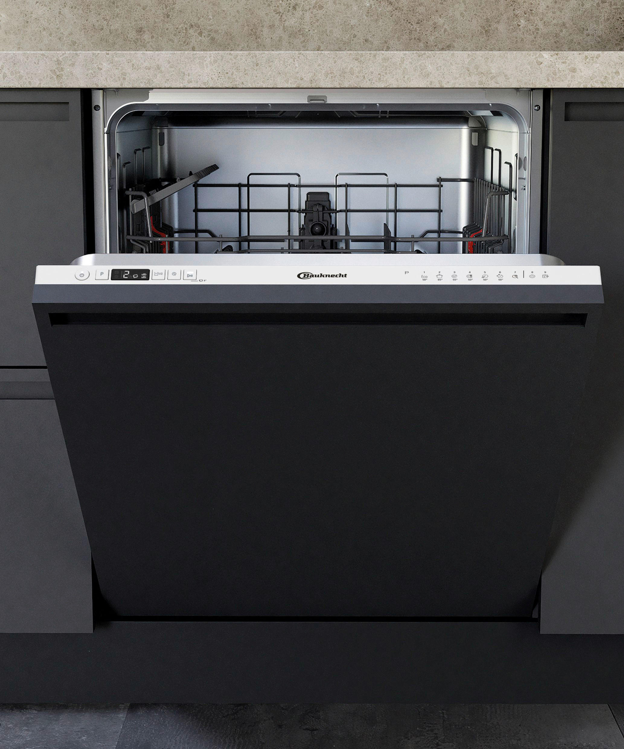 GESCHIRRSPÜLER B2IHKD526A  - Edelstahlfarben/Grau, Basics, Kunststoff/Metall (59,8/82/55,5cm) - Bauknecht
