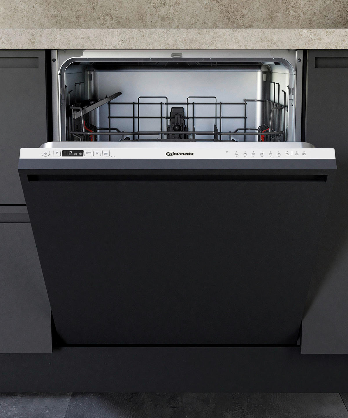 GESCHIRRSPÜLER B2IHKD526A  - Edelstahlfarben/Grau, Basics, Kunststoff/Metall (59,8/82/55,5cm) - Bauknecht