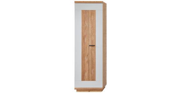 GARDEROBENSCHRANK 60/197/38 cm - Wildeiche/Anthrazit, Design, Holz/Holzwerkstoff (60/197/38cm) - Novel