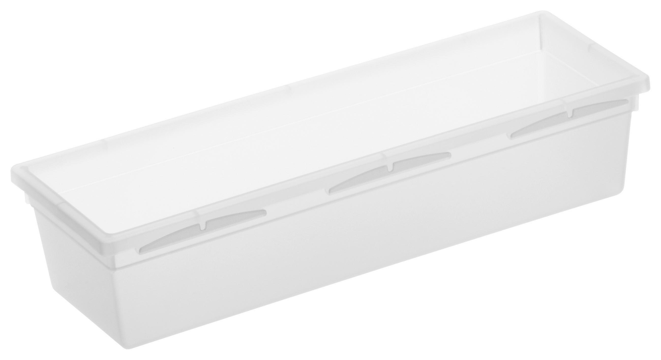 ÚLOŽNÝ BOX, plast - čiré, Basics, plast (23/8/5cm) - Rotho
