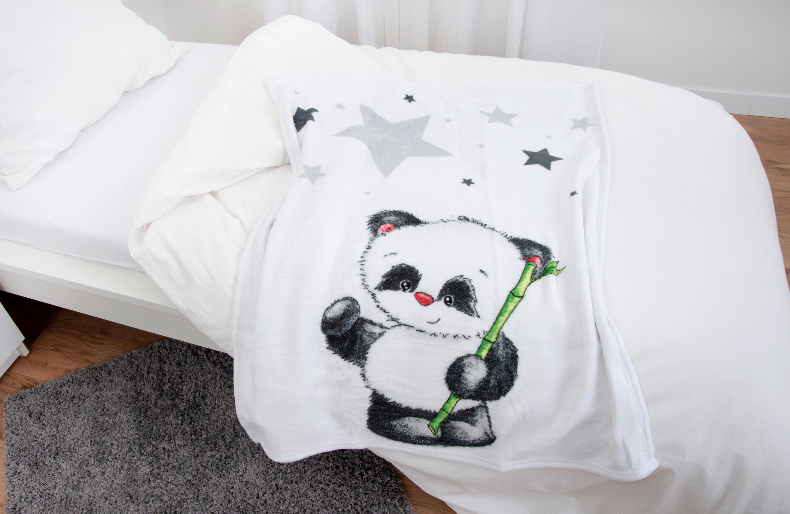 BABYDECKE 75/100 cm  - Multicolor/Weiß, Basics, Textil (75/100cm) - Herding
