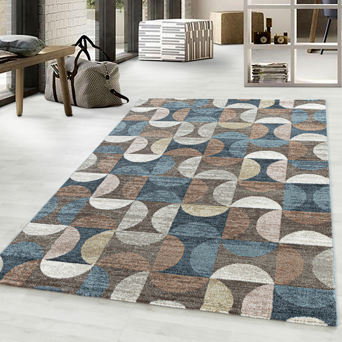 TKANI TEPIH 160/230 cm   smeđa  Royal 4808 Braun  - smeđa, Design, tekstil (160/230cm)
