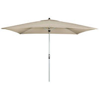 SONNENSCHIRM  300/200 cm  - Silberfarben/Naturfarben, Design, Textil/Metall (300/200cm) - Doppler