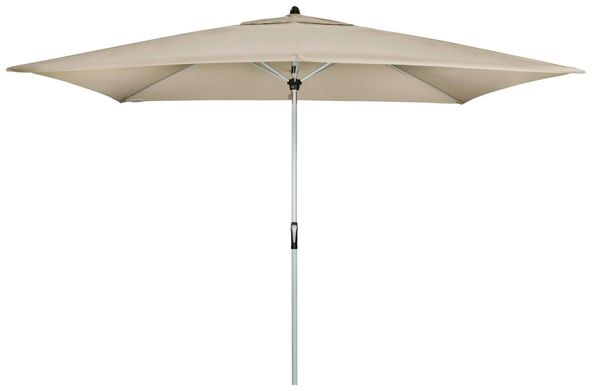 SONNENSCHIRM  300/200 cm  - Silberfarben/Naturfarben, Design, Textil/Metall (300/200cm) - Doppler