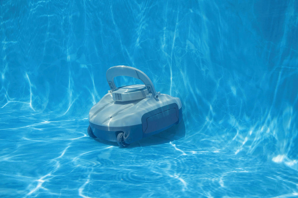 POOLROBOTER 58960  - Dunkelgrau, KONVENTIONELL, Kunststoff/Metall (26,8/30,3/18,6cm) - Bestway
