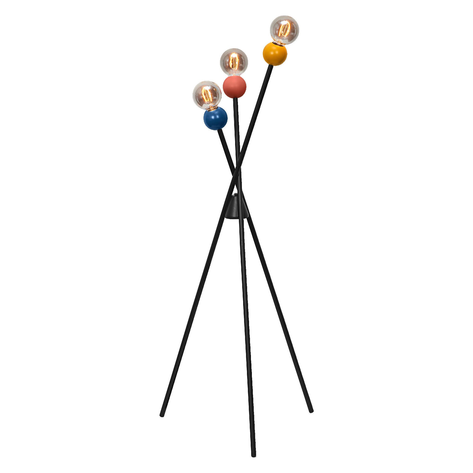 STEHLEUCHTE 55/47/135 cm    - Design, Metall (55/47/135cm) - Ledvance