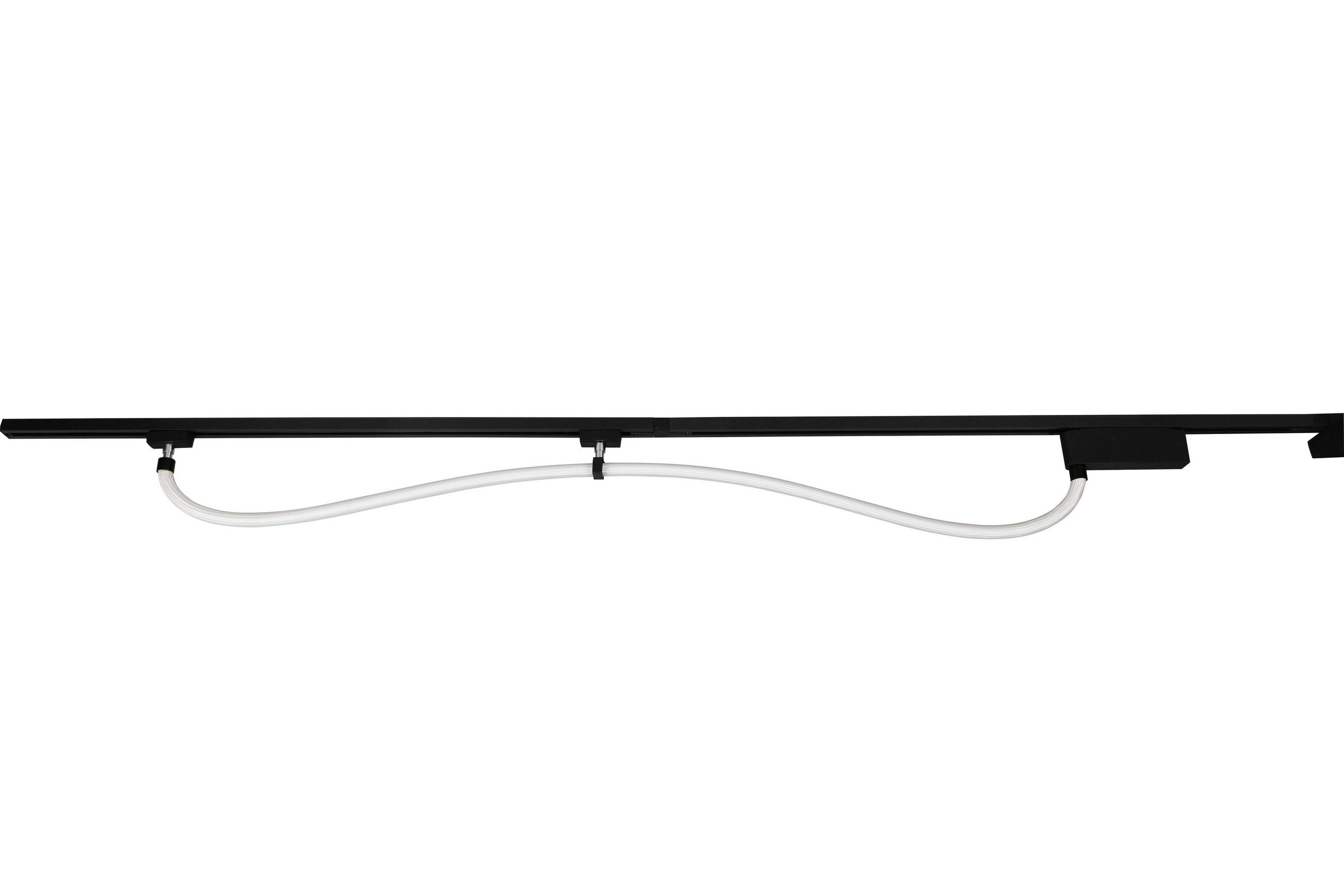 Trio Leuchten Led-Strip Tube Schwarz 19 cm