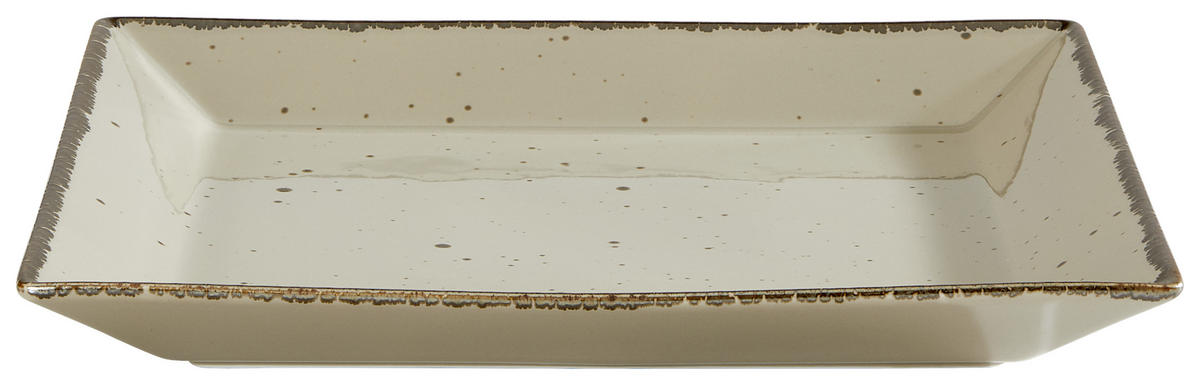 SERVIERPLATTE - Taupe, LIFESTYLE, Keramik (28/28cm) - Landscape