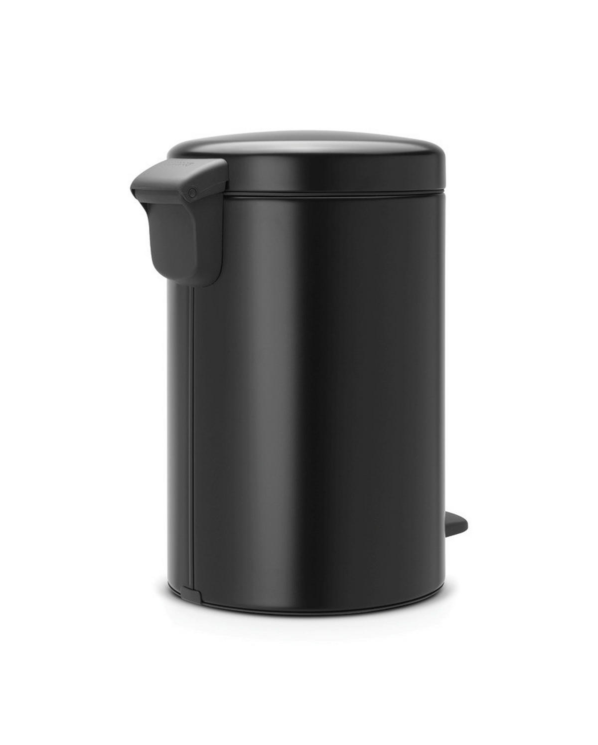 ODPADKOVÝ KOŠ  12 l - černá, Design, kov/plast (25,1/41,1/33,8cm) - Brabantia