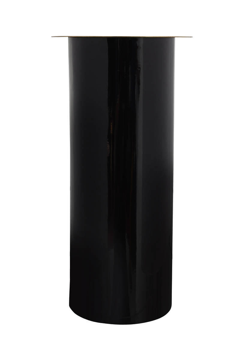 KERZENHALTER - Goldfarben/Schwarz, Trend, Metall (20/40/20cm) - Kayoom