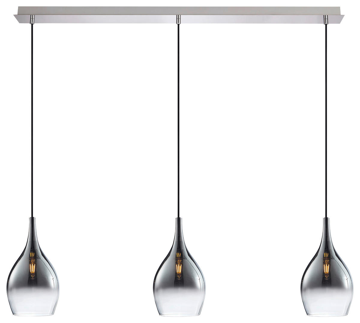 HÄNGELEUCHTE 100/20/120 cm  - Design, Kunststoff/Metall (100/20/120cm)