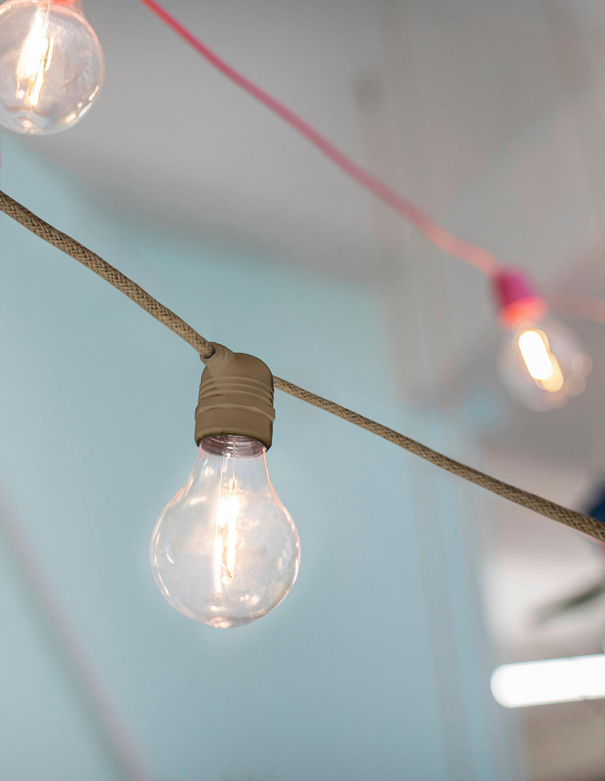 LED-AUßENLEUCHTE 800 cm   - Beige, Basics, Kunststoff (800cm) - Newgarden