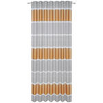 FERTIGSTORE halbtransparent  - Currygelb, KONVENTIONELL, Textil (140/245cm) - Esposa