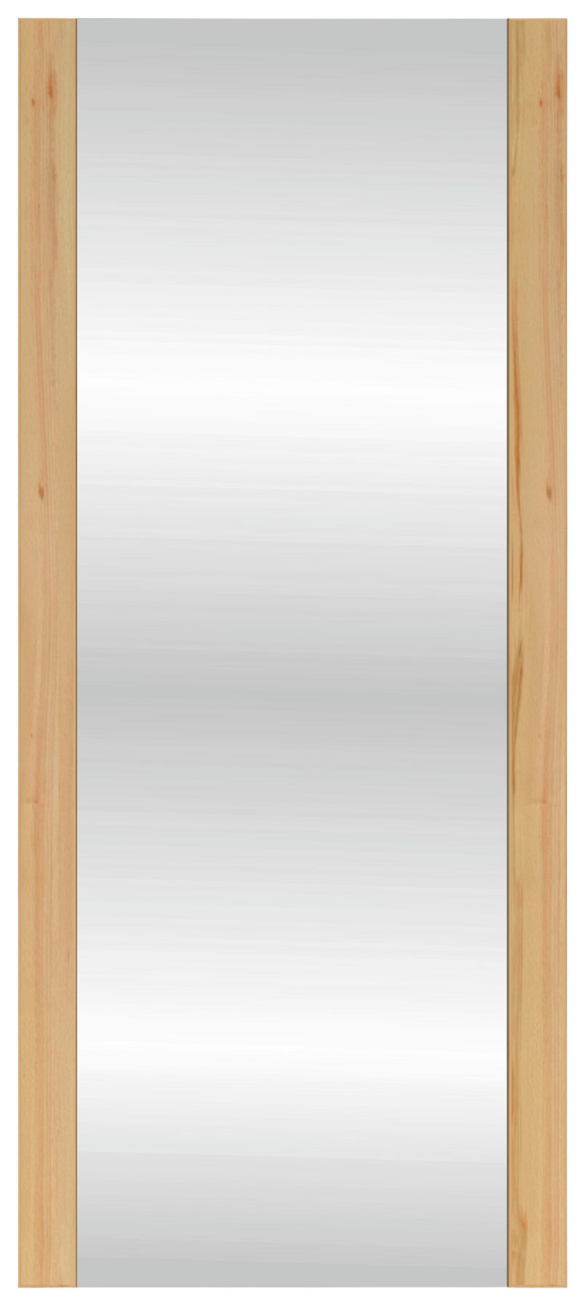 WANDSPIEGEL 150/65/2 cm  - Buchefarben, KONVENTIONELL, Glas/Holzwerkstoff (150/65/2cm) - Cantus