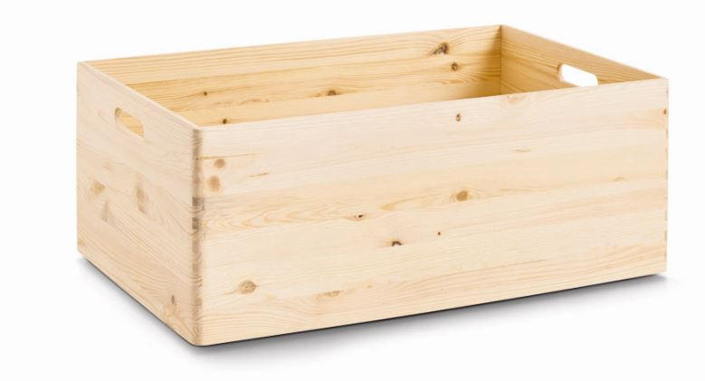 DEKOKISTE - Naturfarben, Basics, Holz (60/40/24cm) - Zeller Present