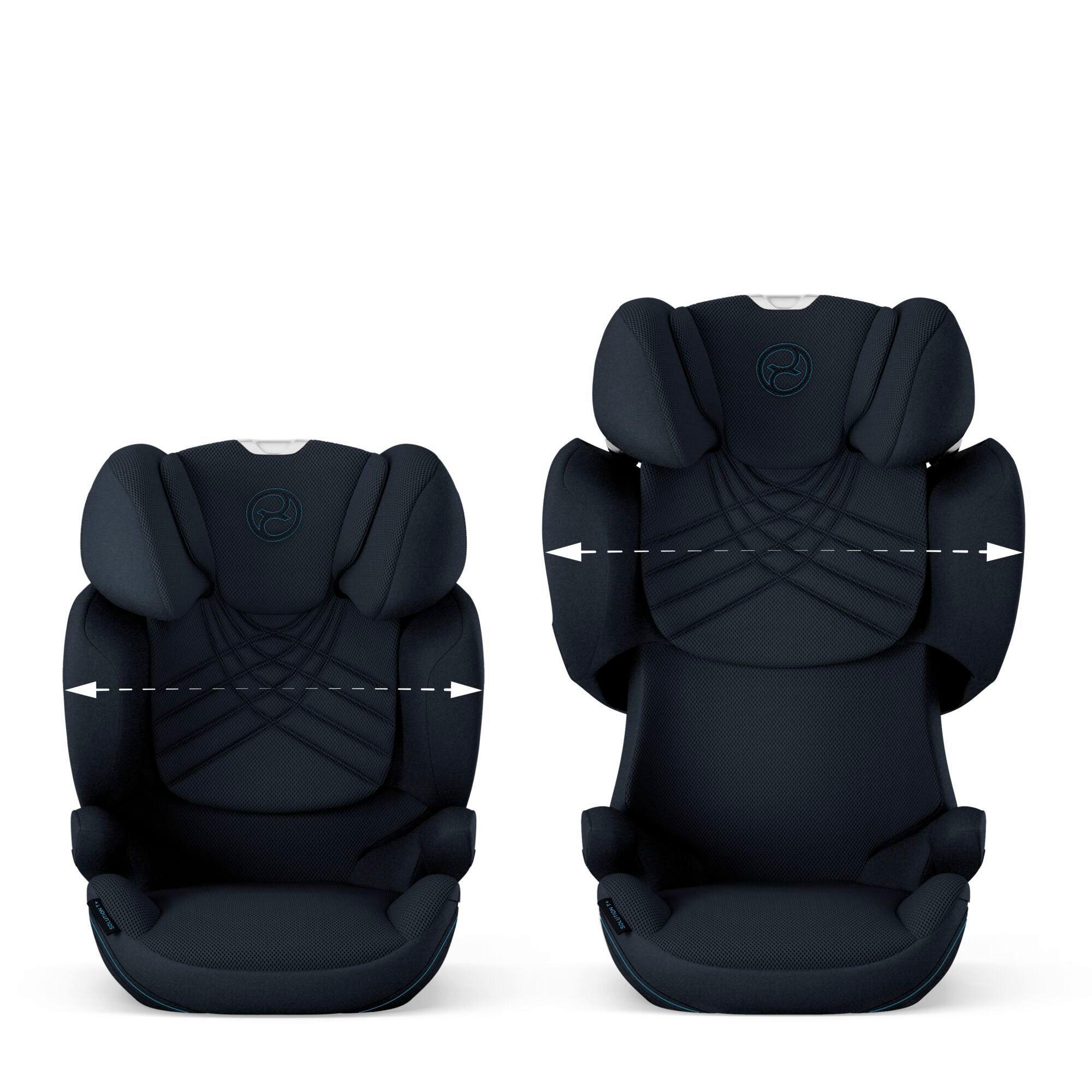 KINDERAUTOSITZ Solution T i-Fix + Nautical Blue   - Dunkelblau, Basics, Kunststoff/Textil (39/50,5/62,5cm) - cybex PLATINUM