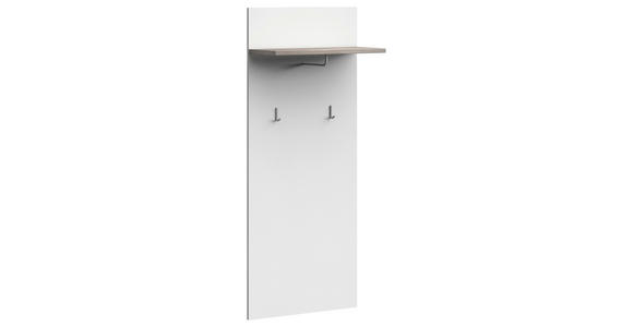 GARDEROBE 193,5/206,6/41,6 cm  - Eichefarben/Weiß, Design, Holzwerkstoff (193,5/206,6/41,6cm) - Xora