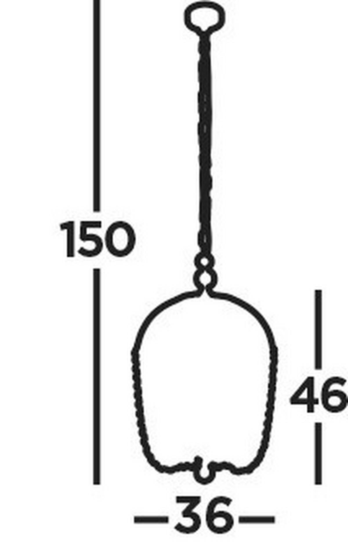 KRISTALNA VISEČA SVETILKA - zlate barve, Design, kovina/steklo (36/150cm)