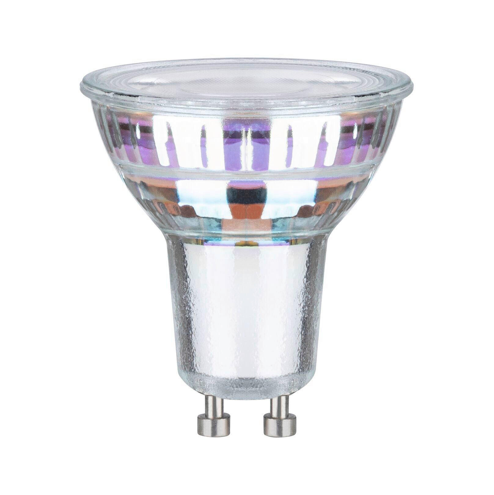 LED-LEUCHTMITTEL   GU10 2,5 W 450 lm  - Silberfarben, Basics, Glas (5,0/5,4cm) - Paulmann