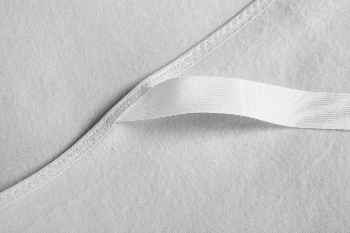 MATRATZENAUFLAGE - Weiß, Basics, Textil (160/200cm) - Bio:Vio