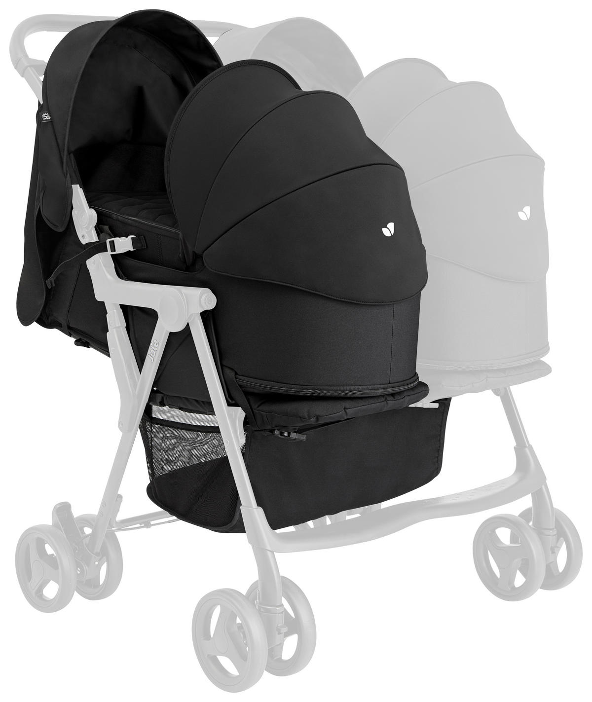 TRAGEWANNE - Schwarz/Weiß, Basics, Kunststoff/Textil (32/42/75cm) - Joie