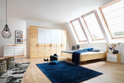 DREHTÜRENSCHRANK  in Zirbelkieferfarben  - Zirbelkieferfarben, Natur, Holz (298/225/61cm) - Valnatura