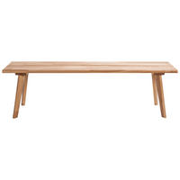 SITZBANK  in 140/38/37 cm  - Buchefarben, Design, Holz (140/38/37cm) - Hasena