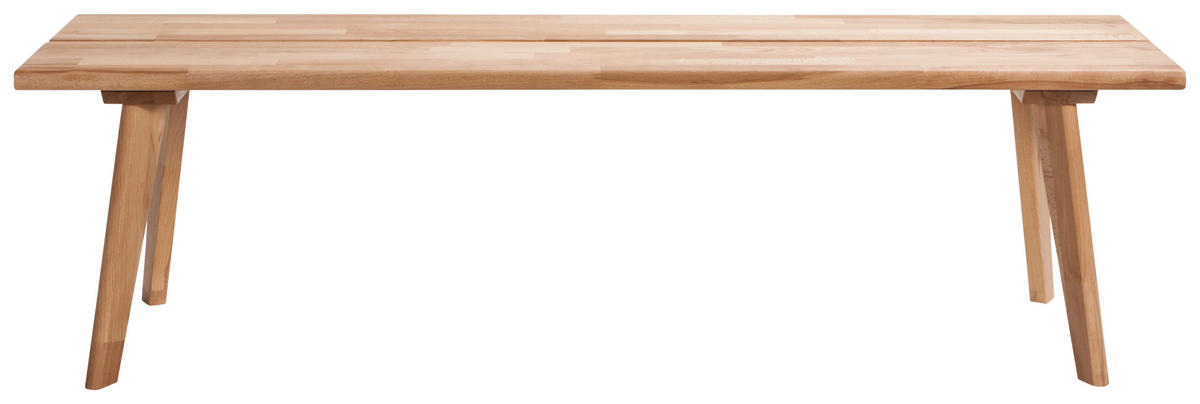 SITZBANK  in 140/38/37 cm  - Buchefarben, Design, Holz (140/38/37cm) - Hasena