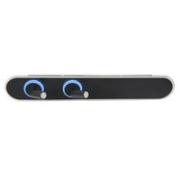 LED-WANDLEUCHTE 90/15/12 cm    - Trend, Kunststoff/Metall (90/15/12cm) - Novel