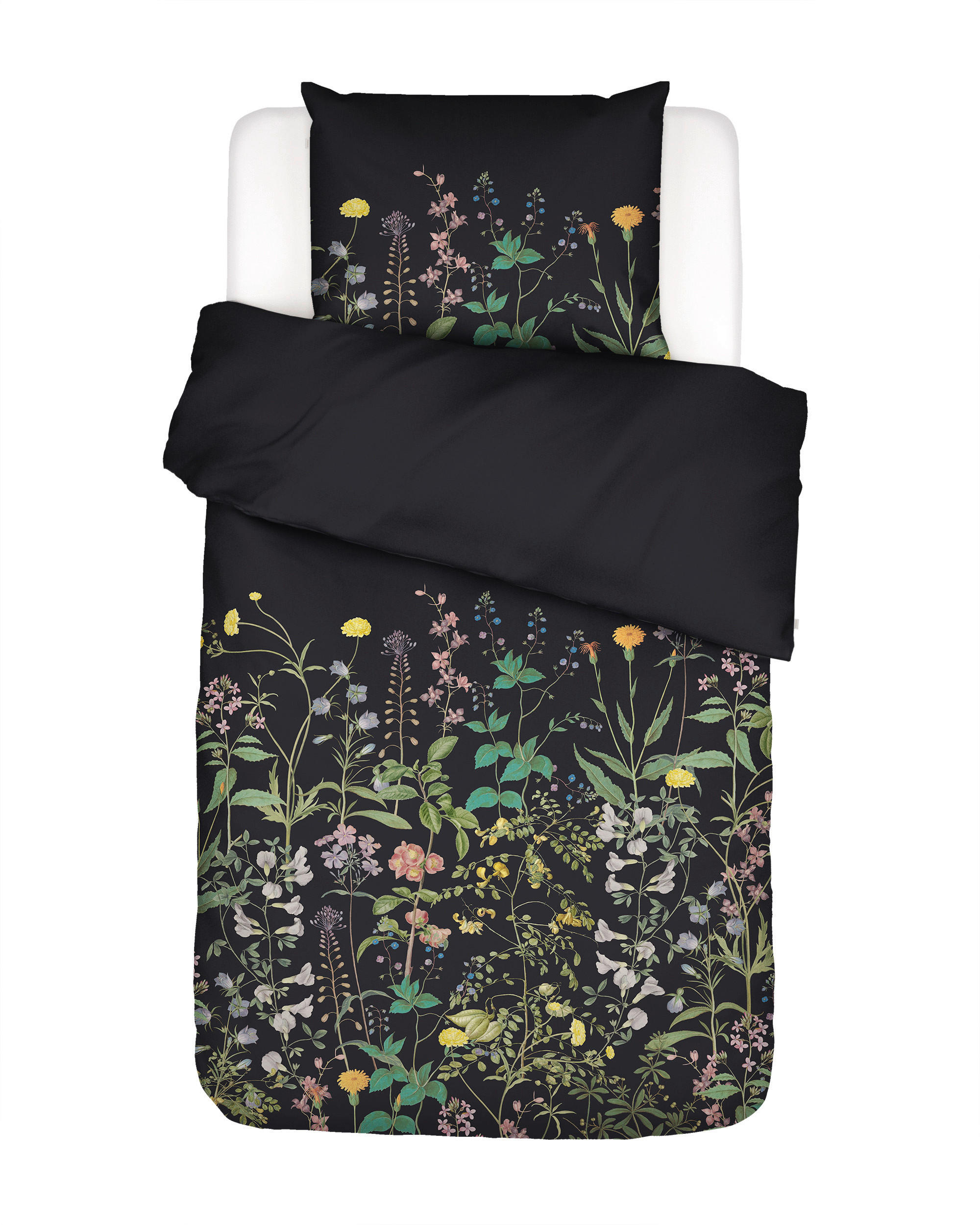 POSTELJINA 135/200 cm   - antracit, Konvencionalno, tekstil (135/200cm) - Essenza