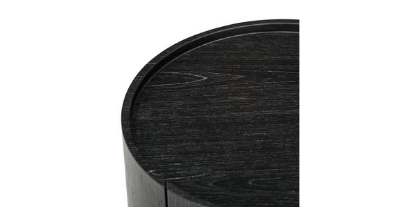 NACHTSCHRANK 40/50/40 cm  - Schwarz, Design, Holzwerkstoff (40/50/40cm) - Novel