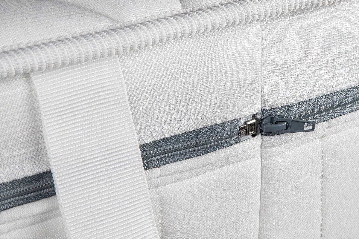 KALTSCHAUMMATRATZE 100/200 cm Höhe ca. 23 cm 5 -Zonen - Weiß, Basics, Textil (100/200cm) - MID.YOU