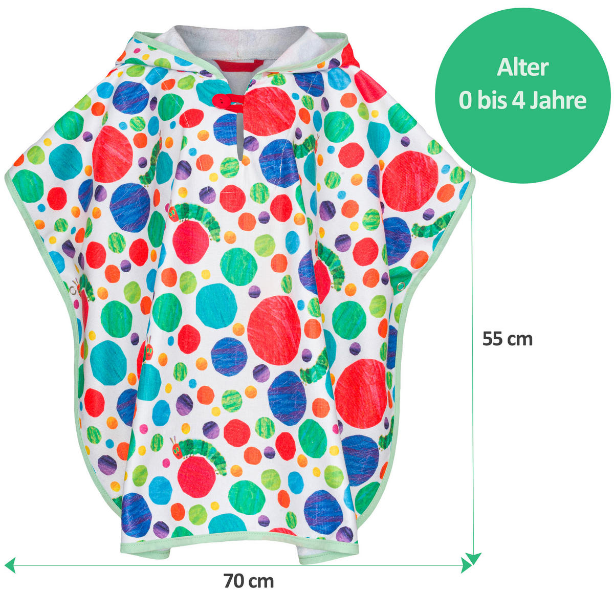 KAPUZENBADETUCH    - Multicolor, Basics, Textil (70/55cm)