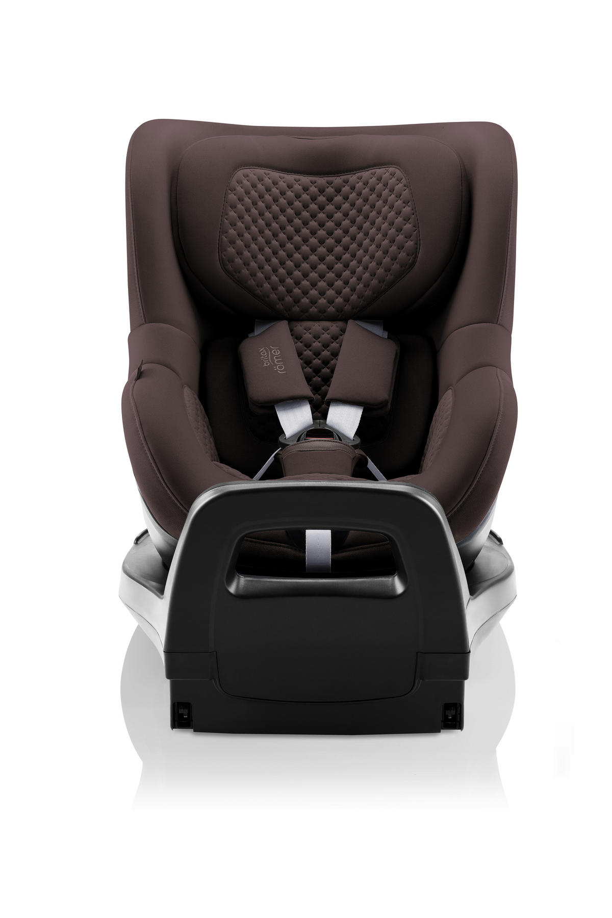 REBOARDER-KINDERSITZ Dualfix Pro Chocolate  - Dunkelbraun, Basics, Kunststoff/Textil (44/48/74cm) - Britax Römer