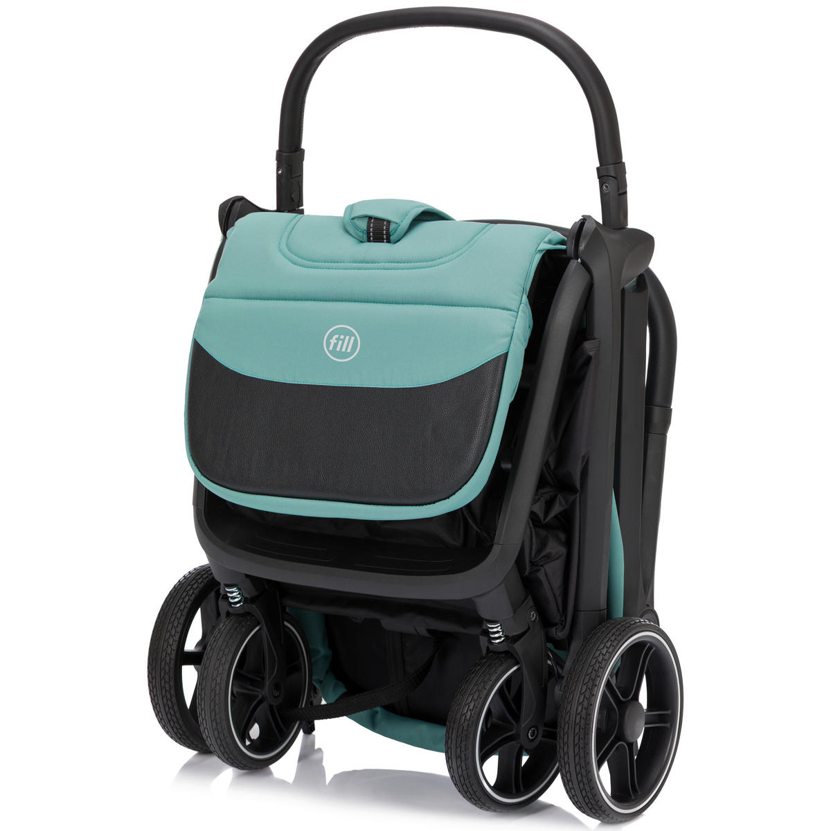 BUGGY Cooper  - Pastellblau/Schwarz, Basics, Textil/Metall (50/107/69cm) - Fillikid