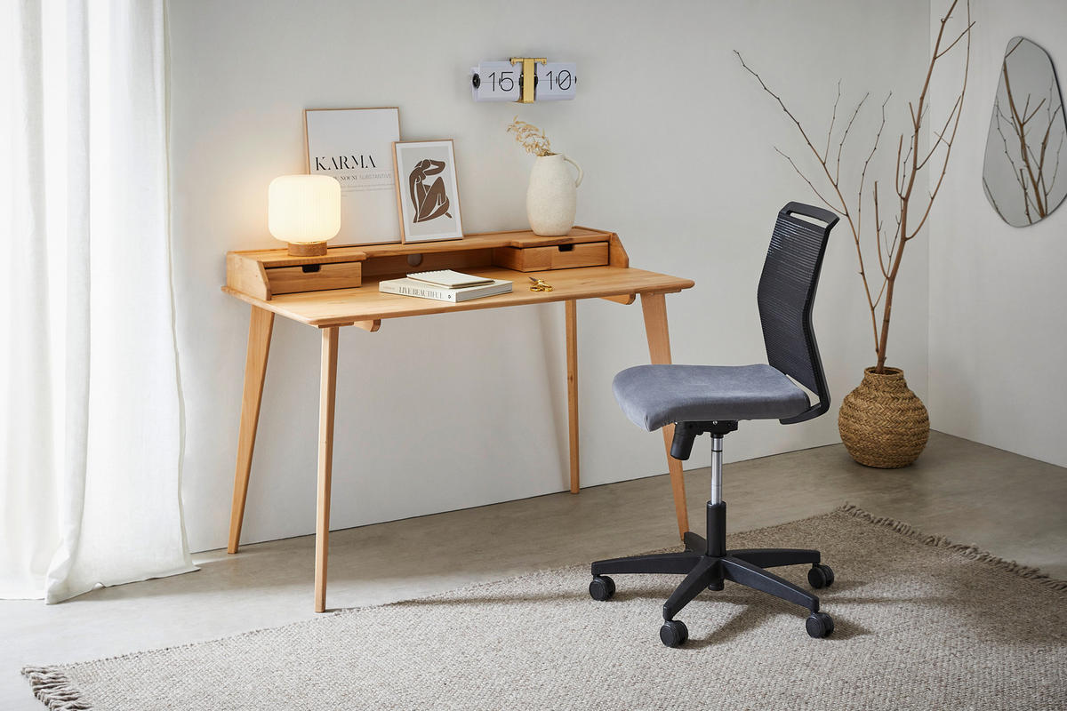 PSACÍ STŮL, jádrový buk, 120/65/84,50 cm - jádrový buk/barvy buku, Konvenční, dřevo (120/65/84,50cm) - Linea Natura