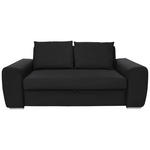SCHLAFSOFA in Anthrazit  - Chromfarben/Anthrazit, Design, Holz/Textil (199/92/97cm) - Hom`in