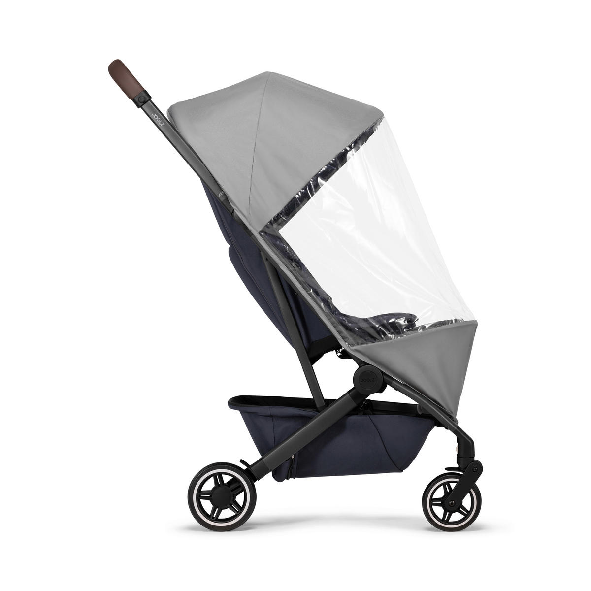 REGENVERDECK AER+  - Transparent/Silberfarben, Basics, Kunststoff (27/19/4cm) - Joolz