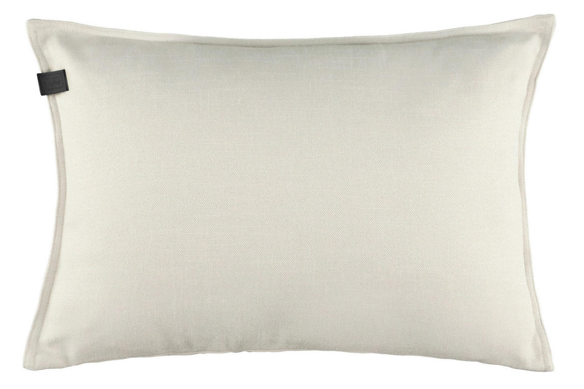 KISSENHÜLLE Schöner Wohnen Coast offwhite 58/38 cm  - Creme/Weiß, Basics, Kunststoff (58/38cm) - Schöner Wohnen