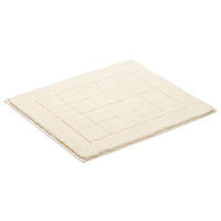 BADEMATTE Beige 55/65 cm  - Beige, Basics, Kunststoff/Textil (55/65cm) - Vossen