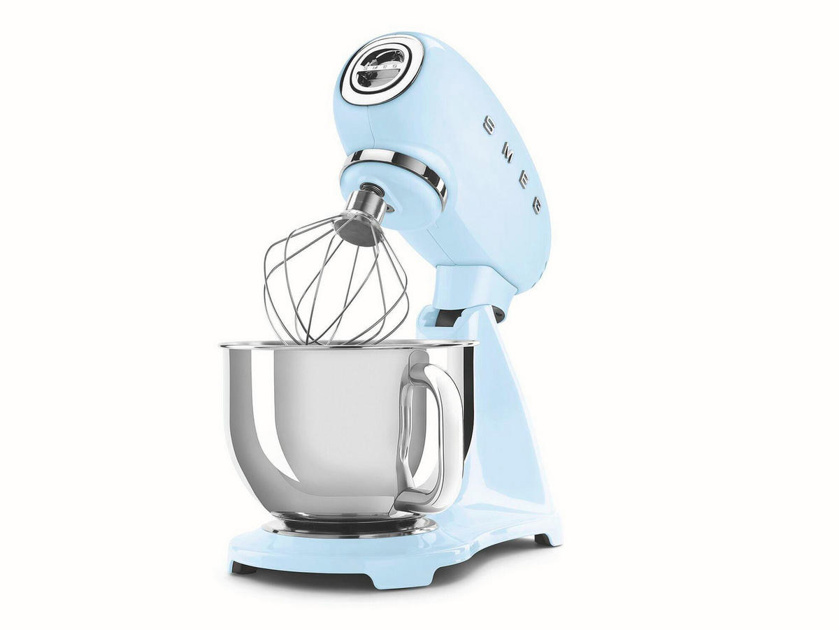 KÜCHENMASCHINE - Pastellblau, Trend, Metall (40.5/37.8/22.1cm) - SMEG