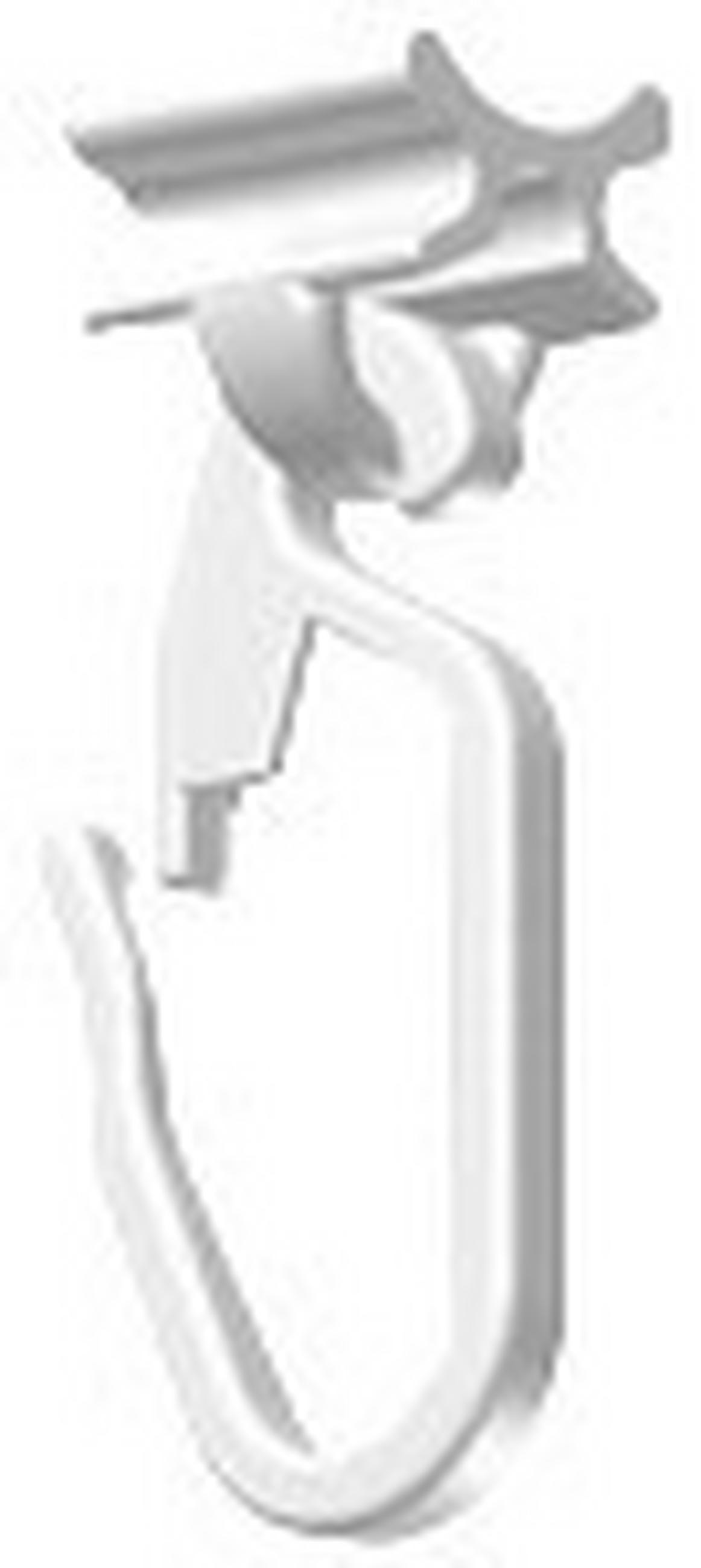GLEITER  - Weiss, Basics, Kunststoff (1/3,2/1cm) - Leha