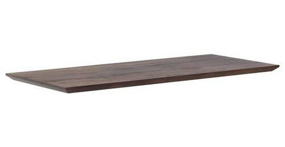 TISCHPLATTE Eiche massiv Eichefarben, Dunkelbraun - Eichefarben/Dunkelbraun, Design, Holz (170/90/6cm) - Waldwelt