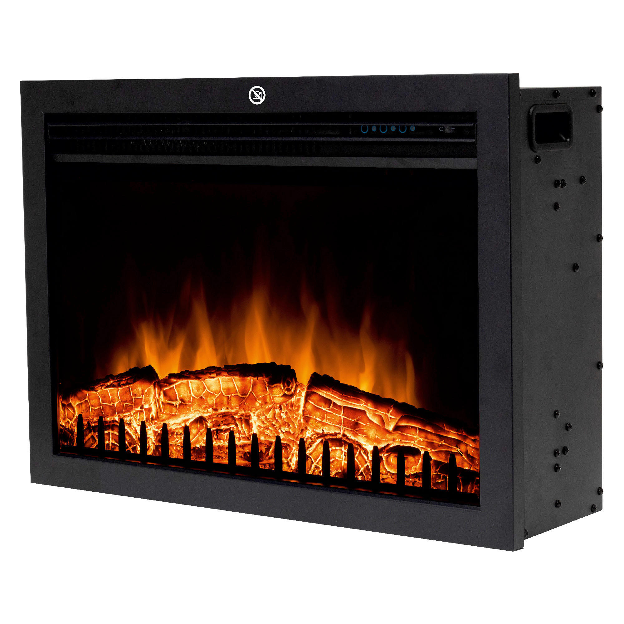 ELEKTROMOS KANDALLÓ - fekete, Basics, fém (60/20/44cm)